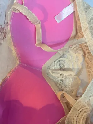 Victoria's Secret Beige Lace Push-Up Bralette thumbnail 7