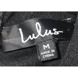 Lulus Black Halter‎ Neck Fit & Flare Party Dress Sleeveless Size S thumbnail 4