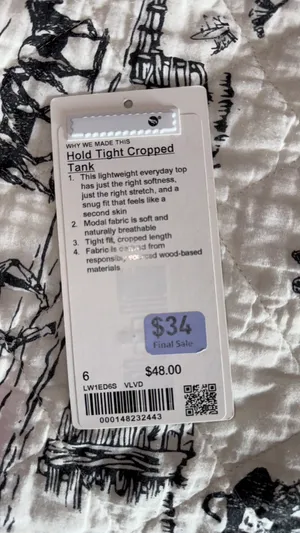 Lululemon Hold Tight Cropped Tank thumbnail 4
