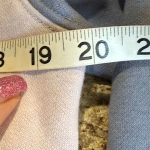 The North Face Blue and White Color Blocked Sweater thumbnail 3