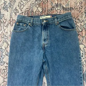 Vintage LEVI’s 550 High Rise Relaxed Fit Tapered Leg Mom Jeans Blue Size 10 thumbnail 5