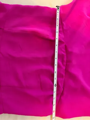 NWT Sugarlips Fuchsia Pink Strapless Ruffle Jumpsuit Size L thumbnail 10