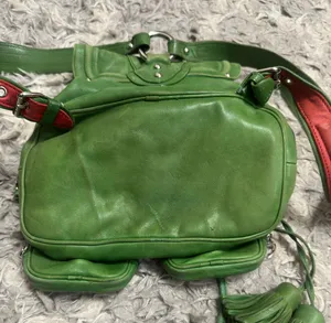 Vintage Leather Mini Backpack thumbnail 10