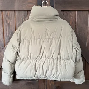 Threadbare Puffer Jacket Women’s Size 10(USA) light green cropped thumbnail 2