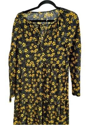 Free People Tiers Of Joy Midi Dress Women’s Size M (oversized) thumbnail 6