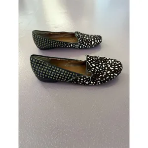 Dolce Vita Women's Loafers Size 8 Multicolor‎ Animal Print Polka Dot Flats thumbnail 2