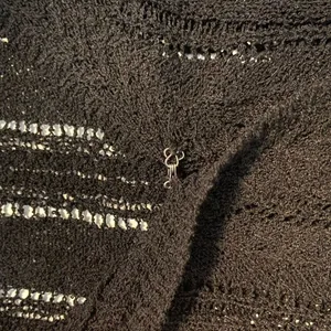 ASTR The Label S Faux Wrap V-neck Pointelle Knit Pullover Sweater‎ Black ($79) thumbnail 10