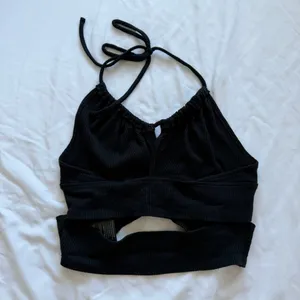 Urban outfitters black halter top thumbnail 5