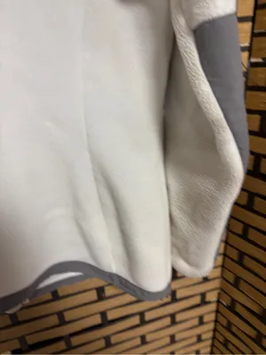 The north face white polartec fleece size large thumbnail 13