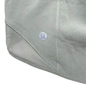 Lululemon Hotty Hot High-Rise Lined Short 4" Fog Green thumbnail 7
