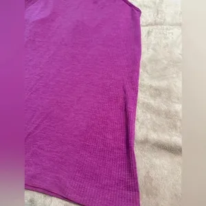 Lululemon Seamlessly Covered Tank Women’s Size 10 Purple Active Running Workout thumbnail 6
