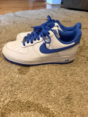 Blue Nike Air Force’s  thumbnail 3