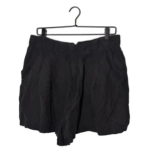 Free People Calla Pleated Linen Shorts B2108 thumbnail 4