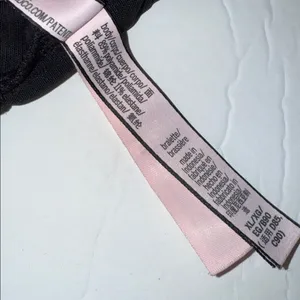Victoria's Secret Black Lace Bralette XL unlined thumbnail 7