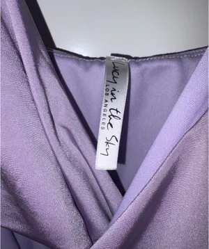 Lucy in the Sky Lavender Mini Dress thumbnail 2