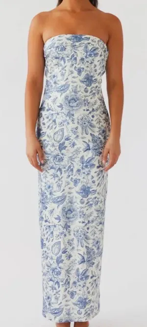 Peppermayo Maxi Dress satin thumbnail 1