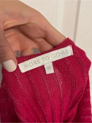 Revolve MORE TO COME Pink Ribbed Mini Dress thumbnail 6