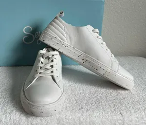 NEW $120 Seychelles Renew White Speckled Casual Sneakers 6.5M thumbnail 2