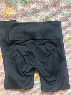 Lululemon Black Leggings Cropped 4 thumbnail 3