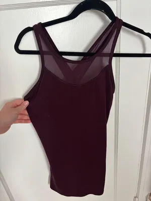 Old Navy Maroon Tank Top thumbnail 1