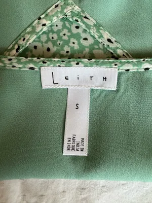 Mint green floral dress Leith thumbnail 7