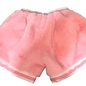 Tricki Softest Shorts On Earth Women’s Fluffy Mink Bubblegum Pink Shorts thumbnail 2