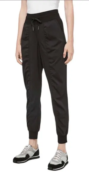 Lululemon Dance Studio Jogger Mid Rise Black Lightweight Pants 4 thumbnail 1