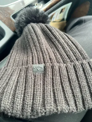 Callaway blk extended season hat. Fleece lined thumbnail 5
