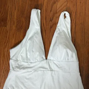 Andie The Mykonos One‎ Piece Ribbed Swimsuit White plus size XXL NWT thumbnail 5