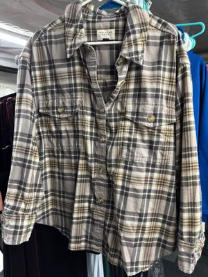 Flannel American Eagle Plaid thumbnail 1