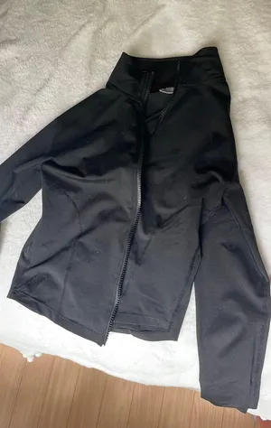 Athletic Zip Up Jacket Black thumbnail 1