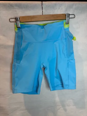 Outdoor Voices Disney Blue Biker Shorts thumbnail 3