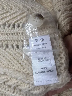 NEW LUSH vintage inspired knit collared cropped button cardigan sweater thumbnail 8