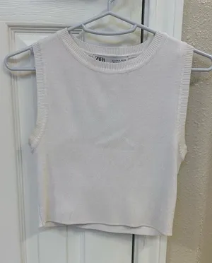 ZARA White Tank thumbnail 1