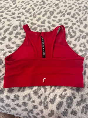 Zyia Red  Sports Bra thumbnail 2