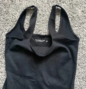 Abercrombie & Fitch Black Scoop Neck Bodysuit thumbnail 4