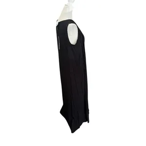 Beulah Style Black Pleated Sleeveless Maxi Dress NWT Size Small thumbnail 5