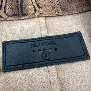 BLANK NYC Copperhead Faux Leather Trench Coat thumbnail 6