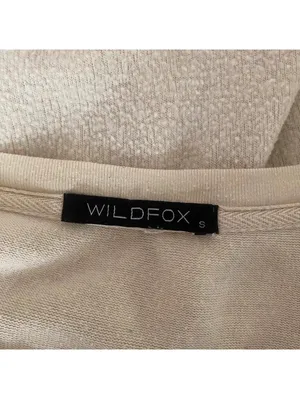 Wildfox More Sun Please Cream Sweatshirt Made in USA Size S thumbnail 3