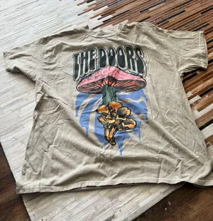Graphic tshirt the doors Tan Size XL thumbnail 1
