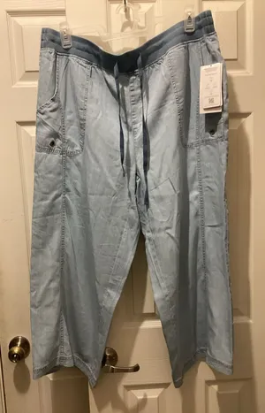 Women’s 2X pants Blue Size 20W thumbnail 1