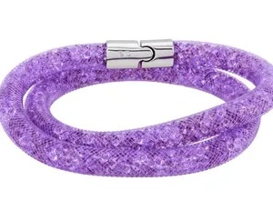 Swarovski Stardust Double Wrap Lamé Bracelet 40cm thumbnail 3