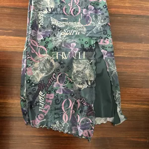 Graphic Strapless Dress with Fun Print thumbnail 2