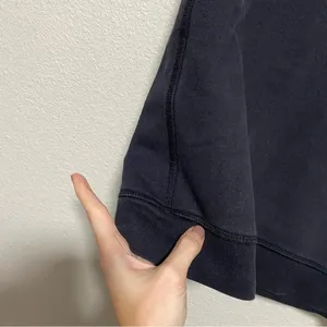Everlane Navy Blue Short Sleeved Crewneck Thick Knit Tee thumbnail 6