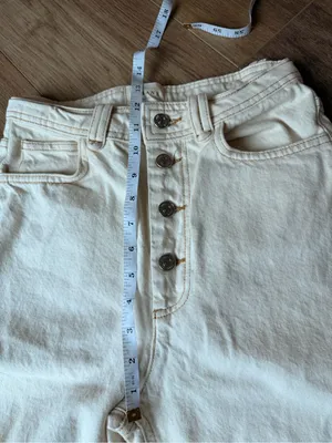 Sézane High-Waisted Button-Fly Jeans size 36 thumbnail 8