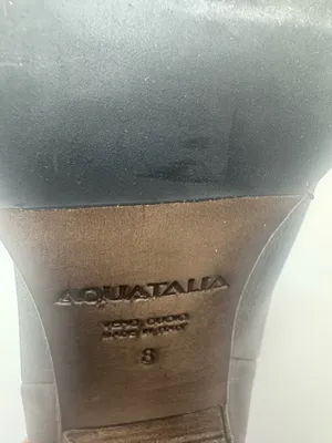Aquatalia Grey Leather Ankle Boots Womens Size 8 thumbnail 10