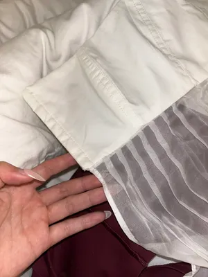 House Of CB Lucie White Pleated Top thumbnail 7
