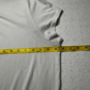 Athleta White Short Sleeve Open Back Active Top Women’s Large thumbnail 6