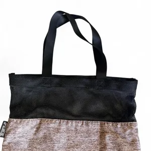 VS PINK Gray Heather Mesh Tote thumbnail 4