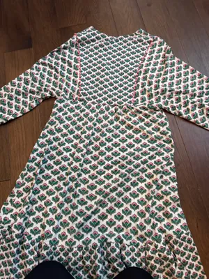 Boden Anita Jersey Midi Dress in Oriental Ivy Size 4 thumbnail 6